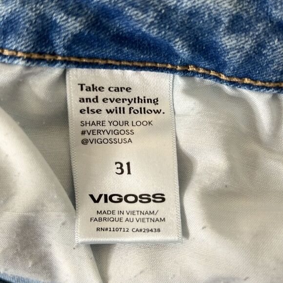 Vigoss Hendrix Flare Jeans Sz 31 - Picture 10 of 11